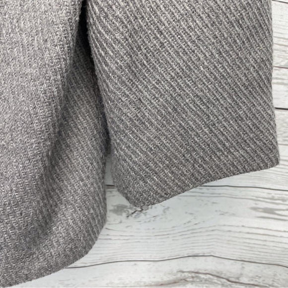 🍁 ana A New Approach Cropped Lined Blazer Short Large Snap Jacket Coat sz PS - Picture 8 of 9